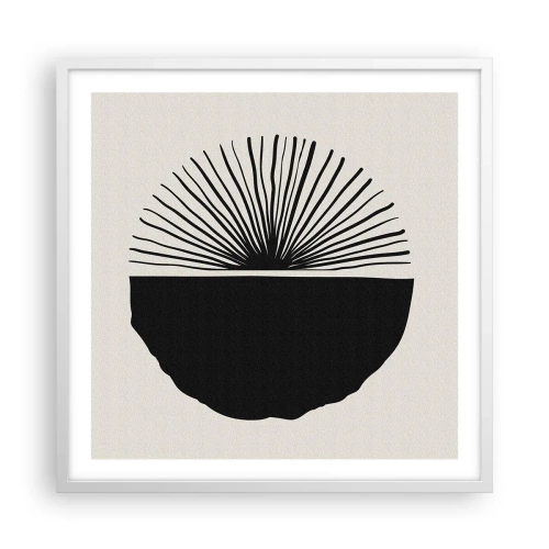 Poster in een witte lijst - Een scala aan mogelijkheden - 60x60 cm