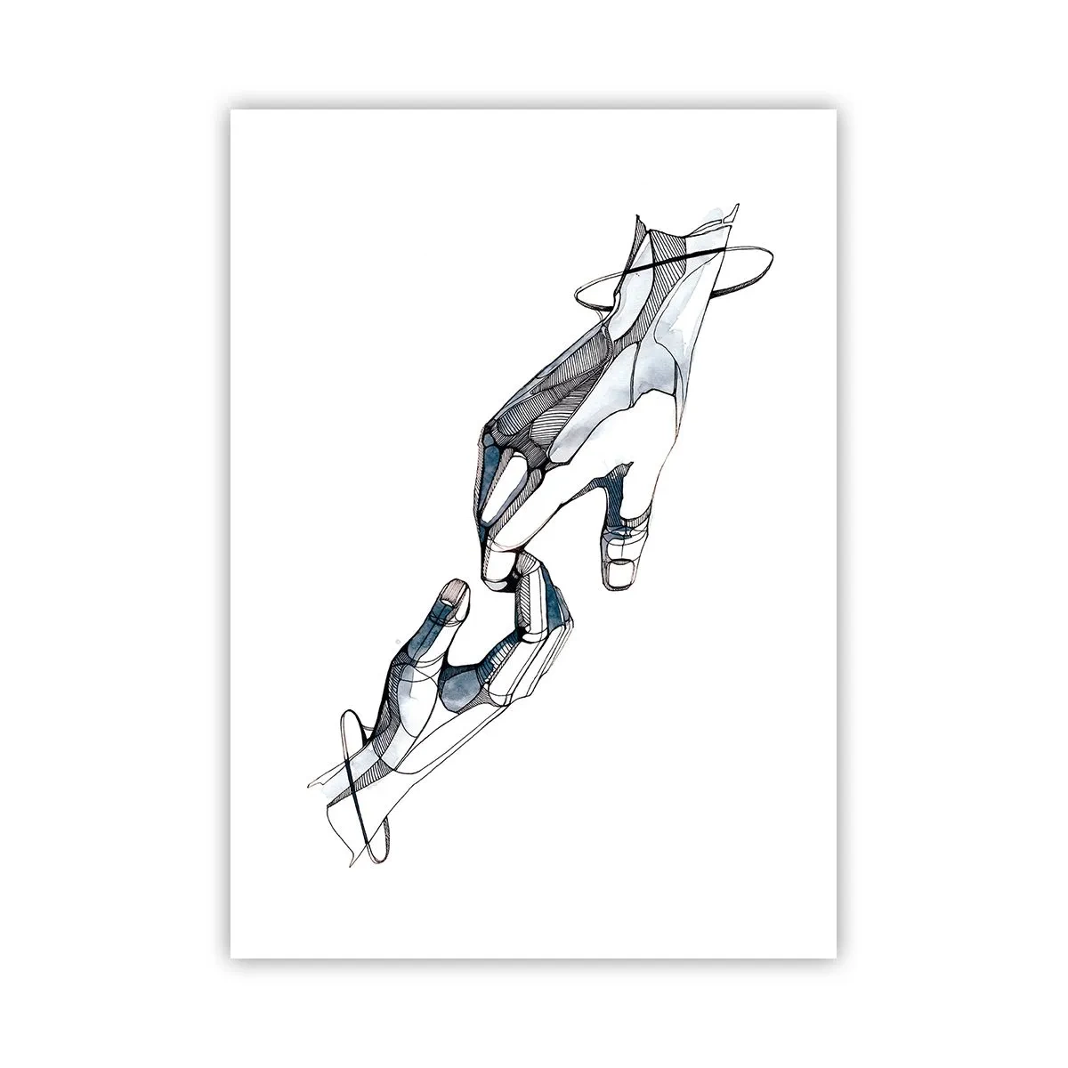 Poster - Een goed gebaar - 50x70 cm