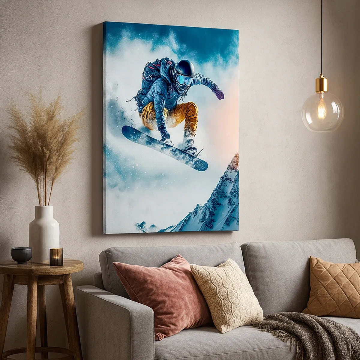 Schilderen op canvas - Extreme emoties - 50x70 cm