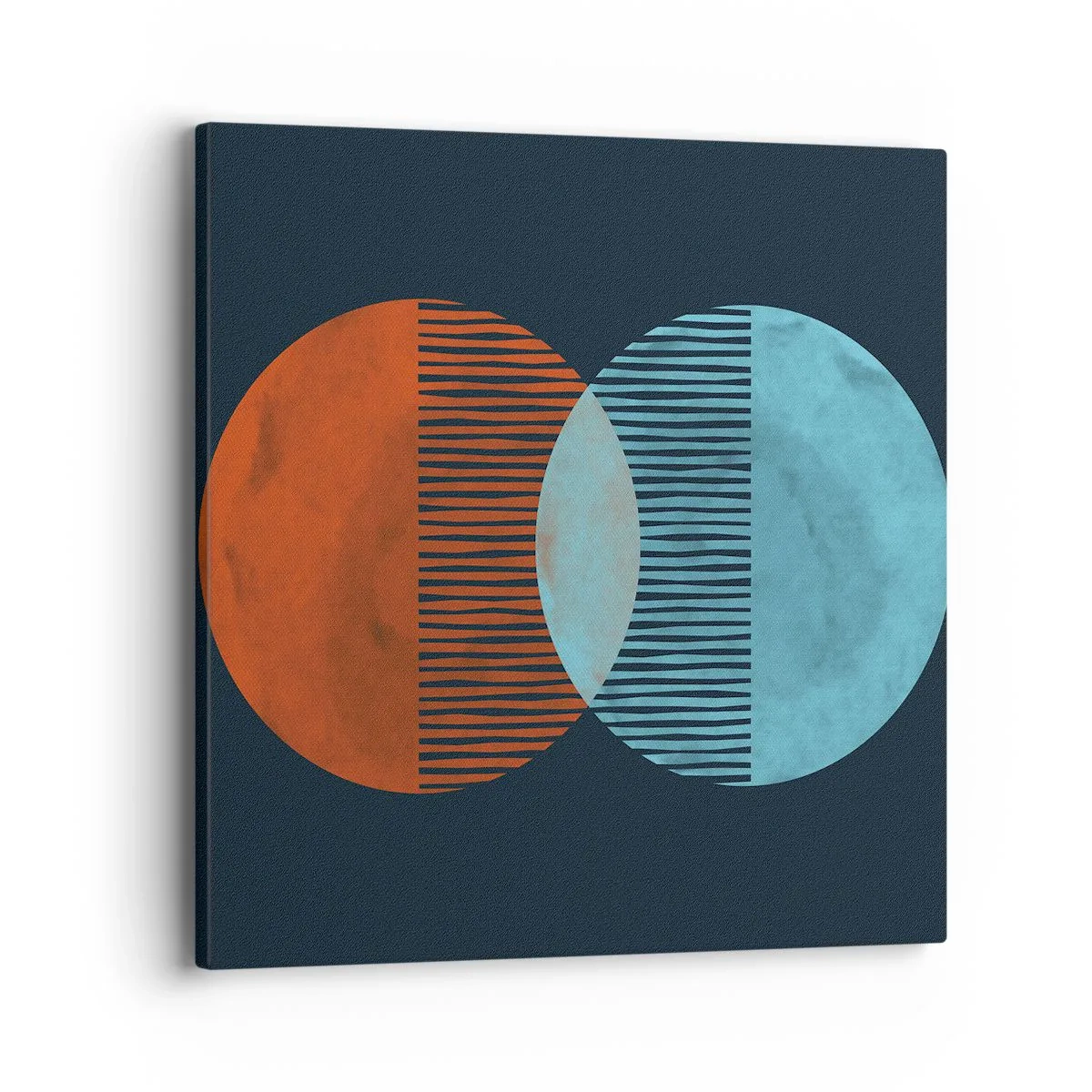 Schilderen op canvas - Astronomische fantasie - 40x40 cm