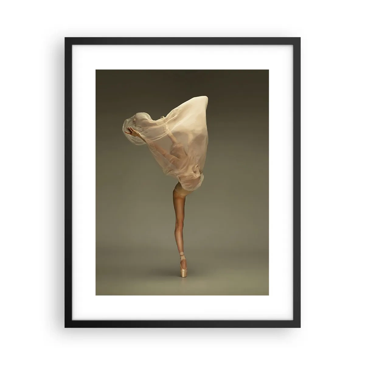 Poster in een zwarte lijst - Het zal snel omhoog vliegen - 40x50 cm