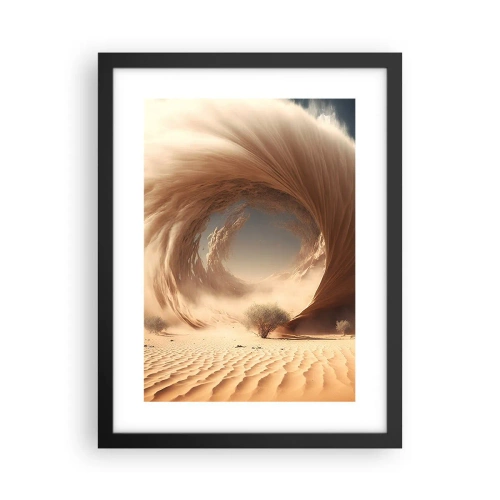 Poster in een zwarte lijst - Open portaal - 30x40 cm