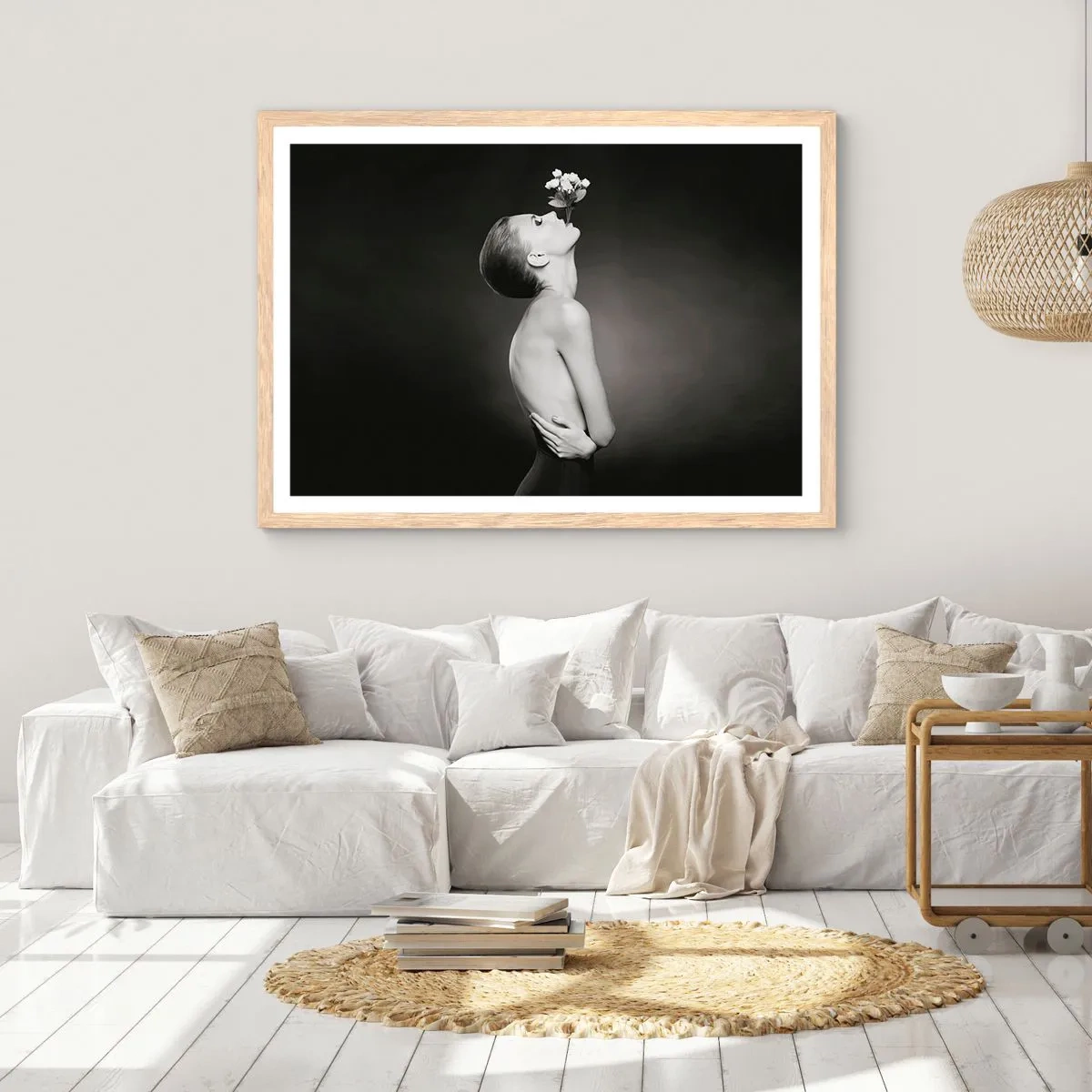 Een poster in een licht eiken lijst - Excentrieke elegantie - 40x30 cm