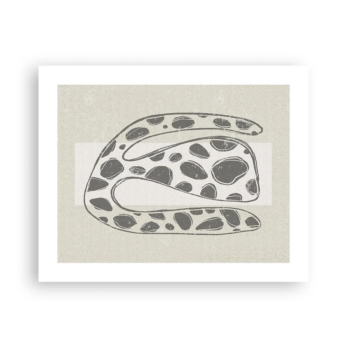 Poster - Een vreemd wezen - 50x40 cm