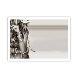 Poster - Waarom een ​​meisje - 100x70 cm