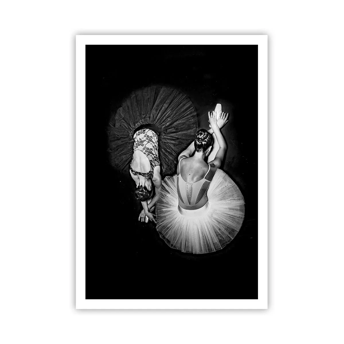 Poster - Jin en Jang - perfecte balans - 70x100 cm