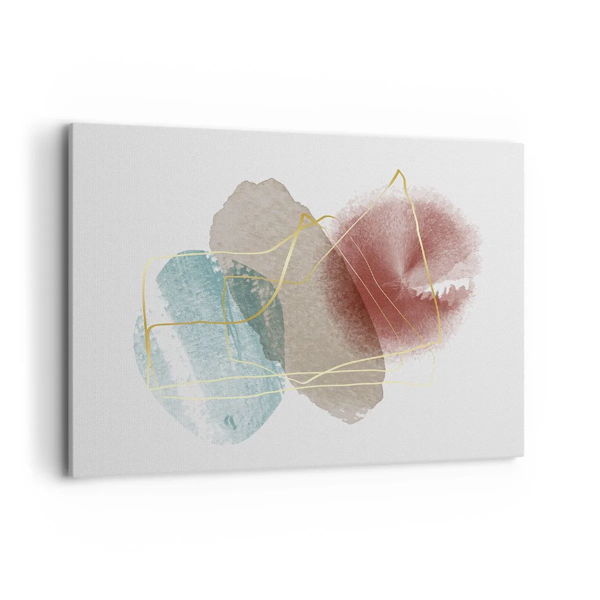 Schilderen op canvas - Koralen van de ruimte - 100x70 cm