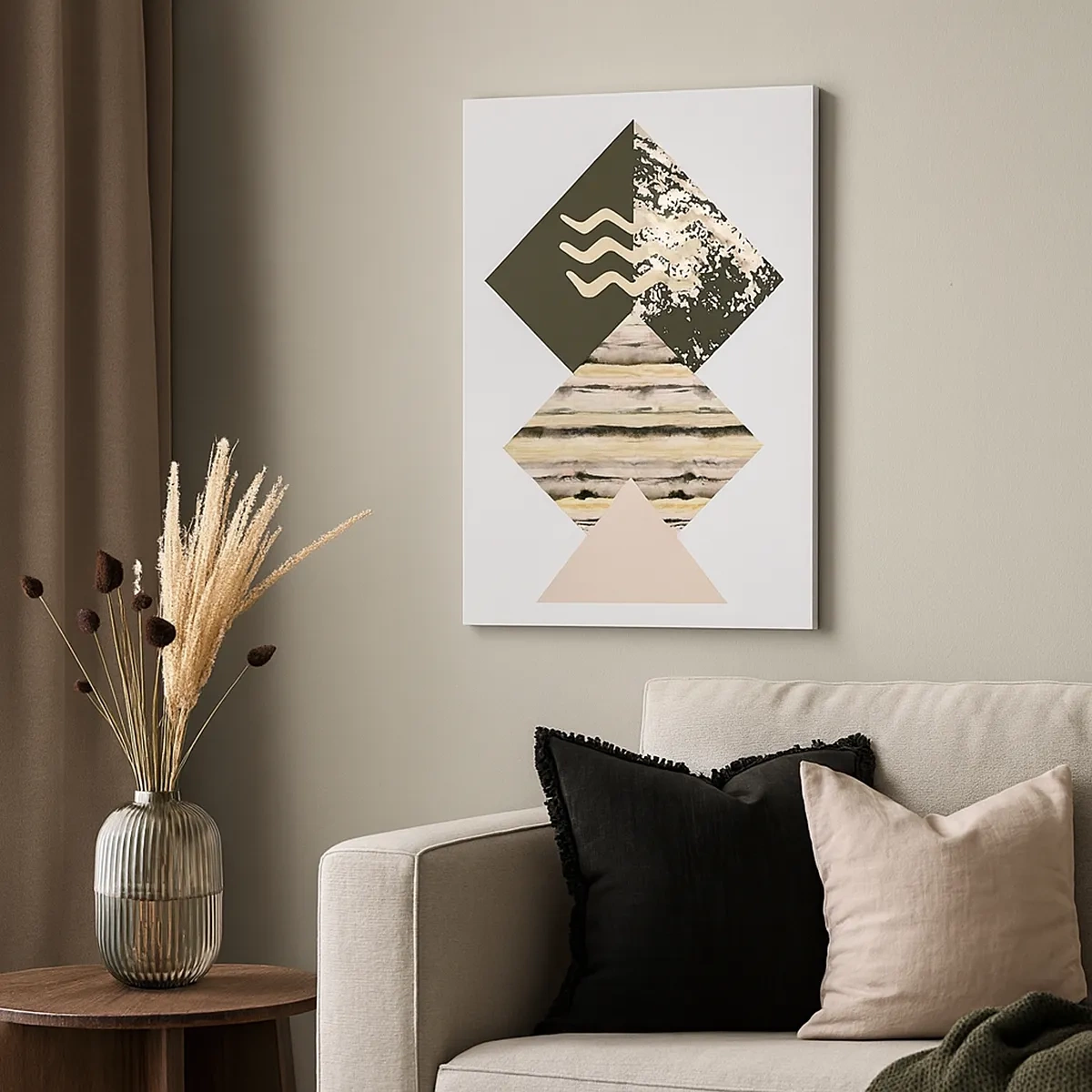 Schilderen op canvas - Er is niet zo eenvoudig - 50x70 cm