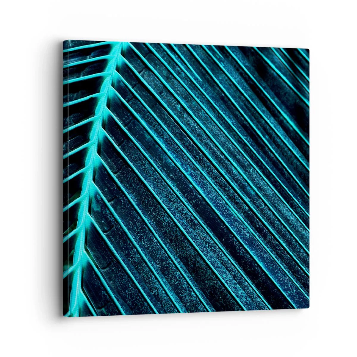 Schilderen op canvas - Groene textuur - 30x30 cm