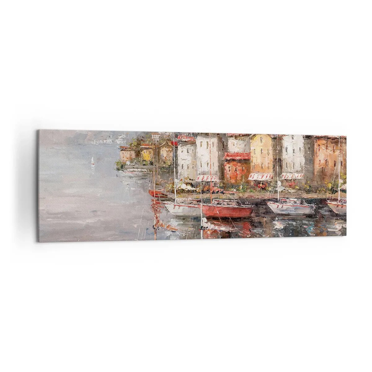 Schilderen op canvas - Romantisch toevluchtsoord - 160x50 cm