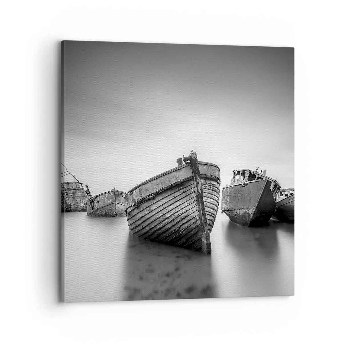 Schilderen op canvas - Alleen herinneringen ... - 70x70 cm