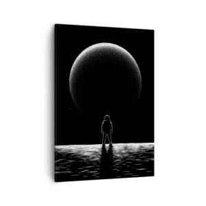 Schilderen op canvas - Oog in oog - 50x70 cm