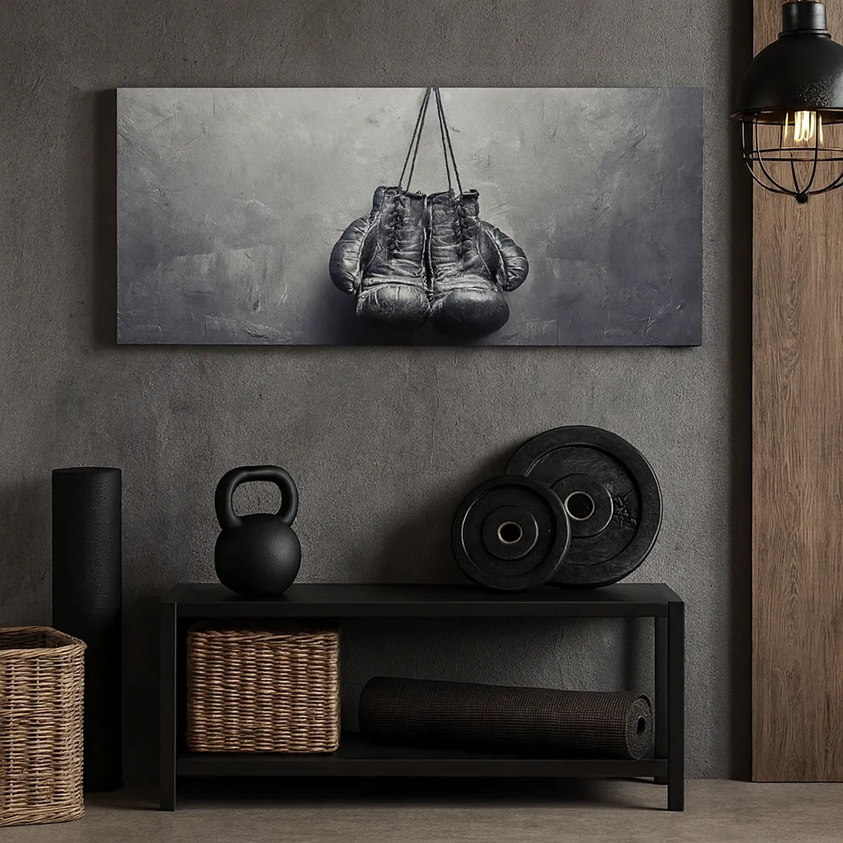 Schilderen op canvas - Tijd van strijd en Tijd van vrede - 30x30 cm