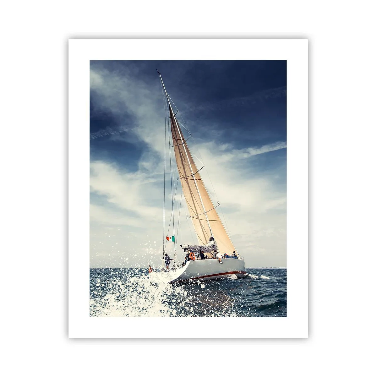 Poster - Ze halen ons niet in! - 40x50 cm