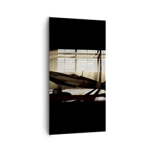 Schilderen op canvas - De rust van een krijger - 65x120 cm