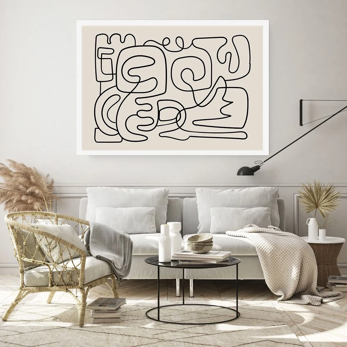 Poster - Volg het pad - 50x40 cm