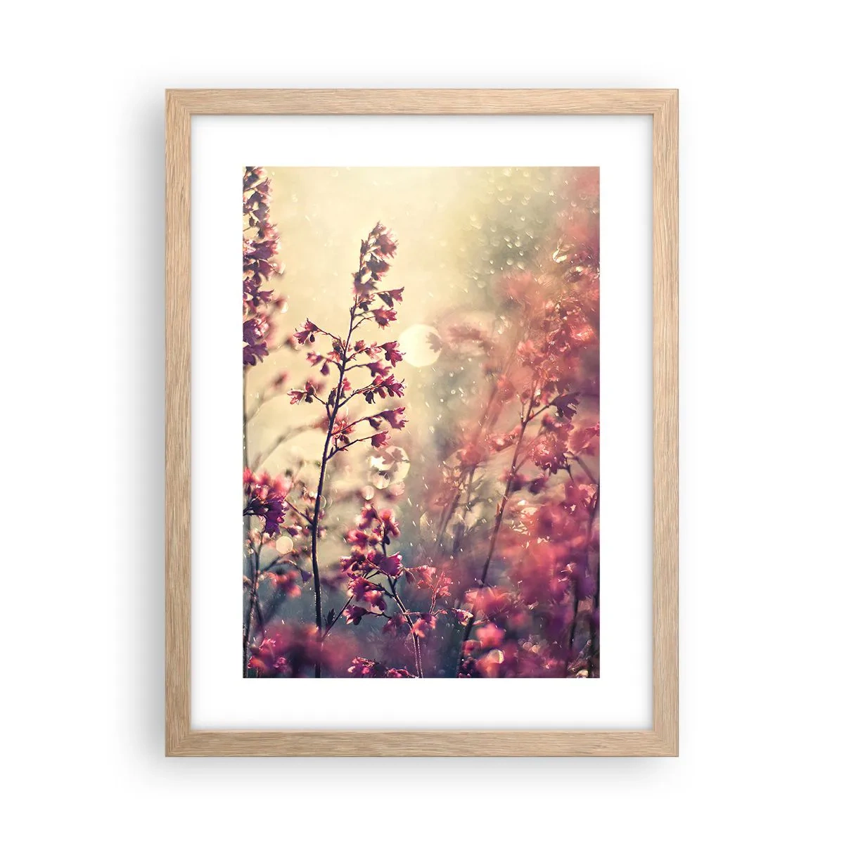 Een poster in een licht eiken lijst - Geheime Tuin - 30x40 cm