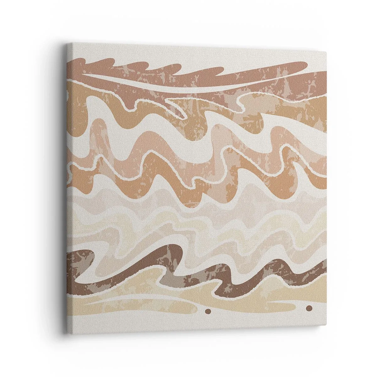 Schilderen op canvas - Goede energie – goede emoties - 30x30 cm