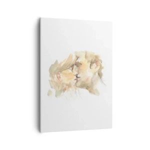 Schilderen op canvas - De helft gevonden? - 50x70 cm