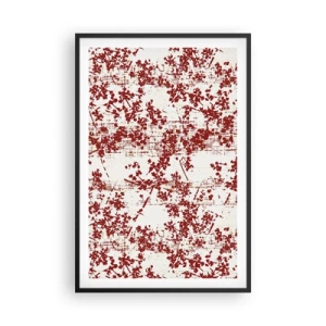 Poster in een zwarte lijst - Zoals oud calico - 61x91 cm