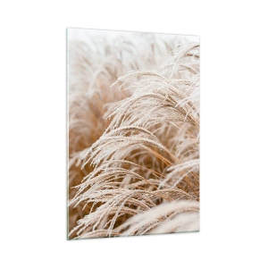 Schilderen op glas - Buig je neer voor de herfstzon - 50x70 cm