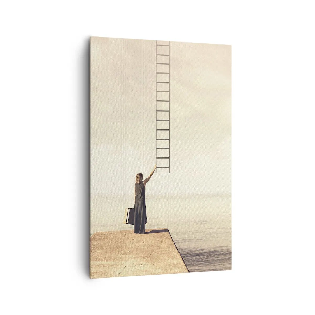 Schilderen op canvas - Een magische reis - 80x120 cm