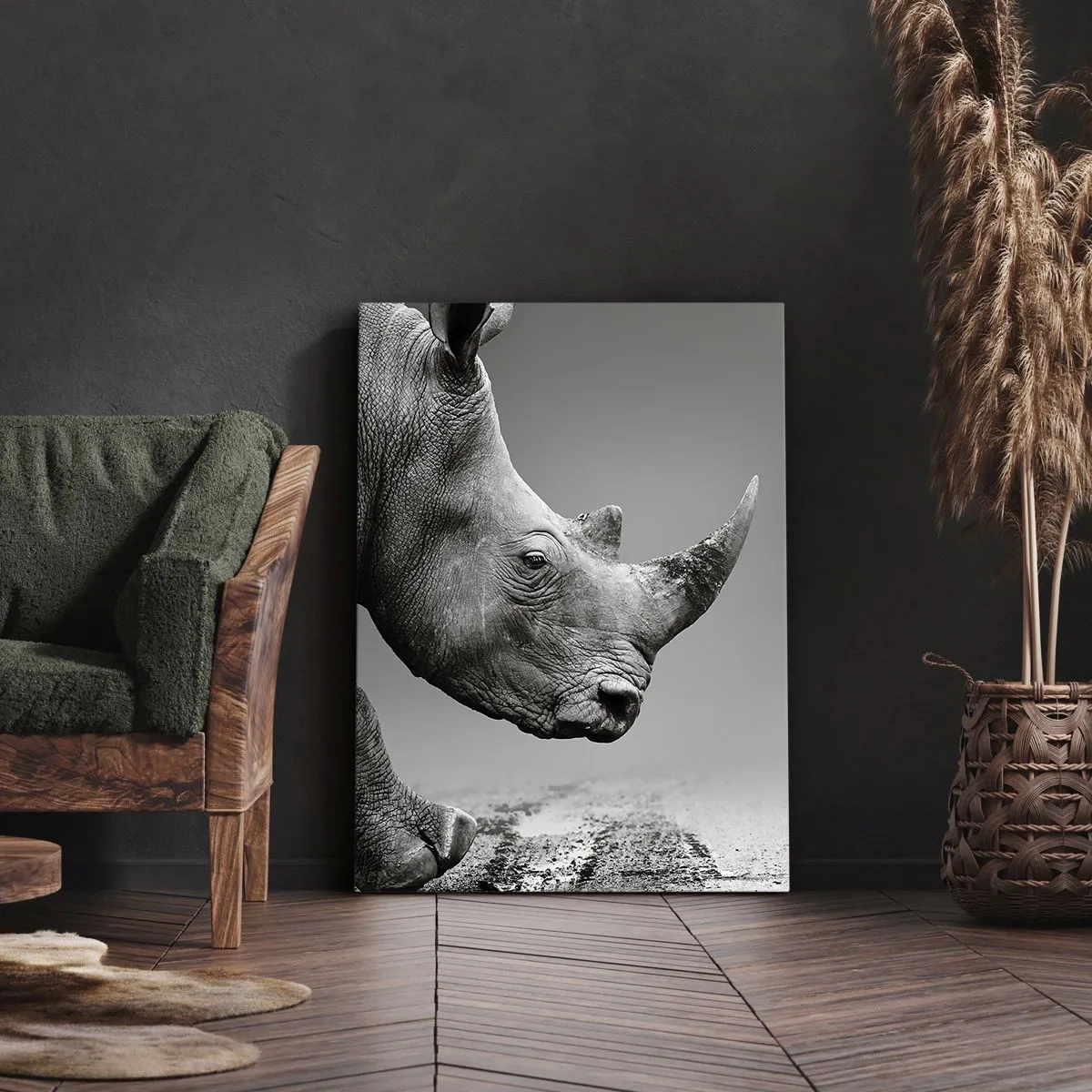 Schilderen op canvas - Onstuitbare kracht - 55x100 cm