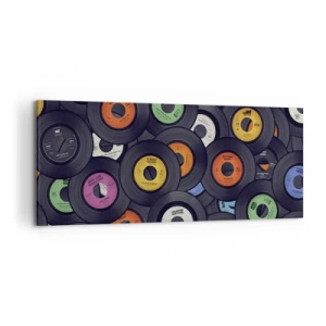 Schilderen op canvas - De kleuren van de klassiekers - 120x50 cm