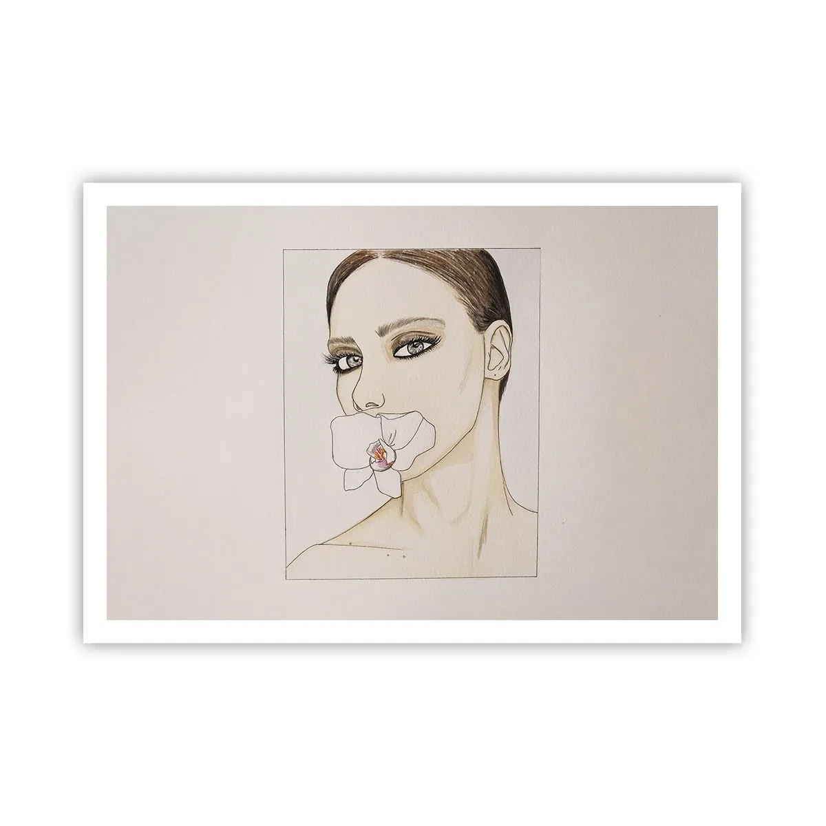 Poster - Een symbool van elegantie en schoonheid - 100x70 cm