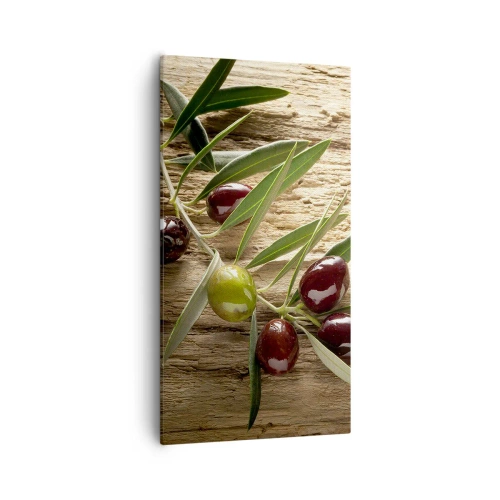 Schilderen op canvas - Rechtstreeks uit de natuur - 55x100 cm