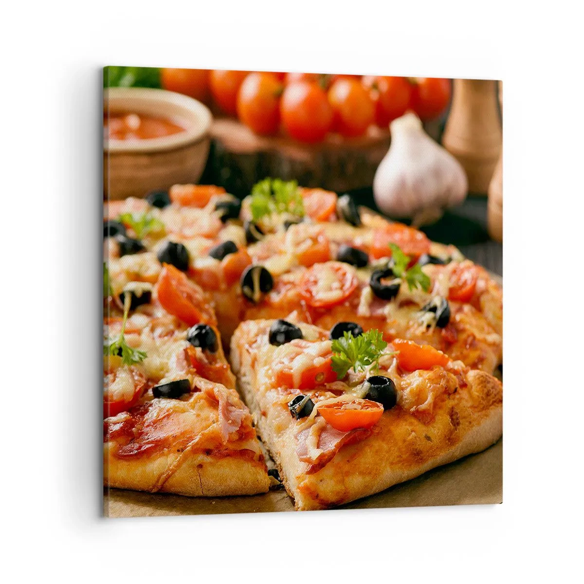 Schilderen op canvas - Je bent er weer mee weggekomen - 50x50 cm