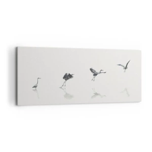 Schilderen op canvas - Vier eenvoudige stappen - 100x40 cm