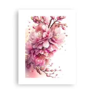 Poster - Kersenbloesem  - 30x40 cm