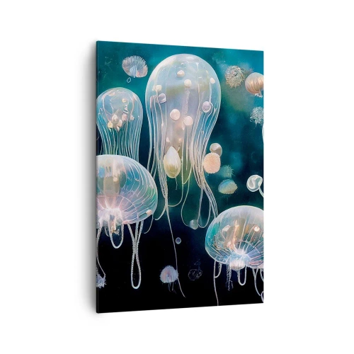 Schilderen op canvas - Ondferwaterbal - 70x100 cm