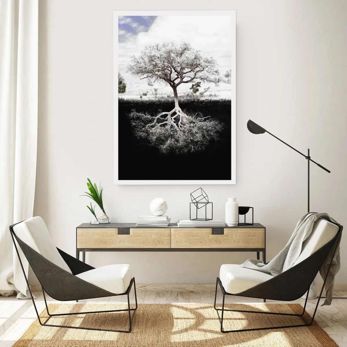 Poster - De natuur van de wereld ontdekken - 50x70 cm