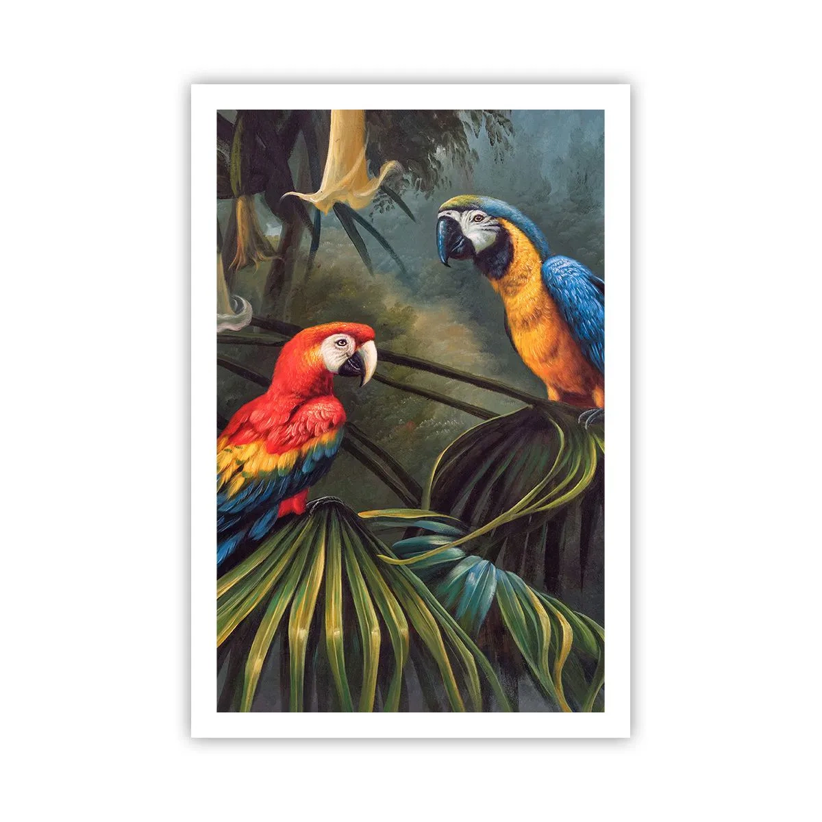 Poster - Romantiek in de tropen - 61x91 cm