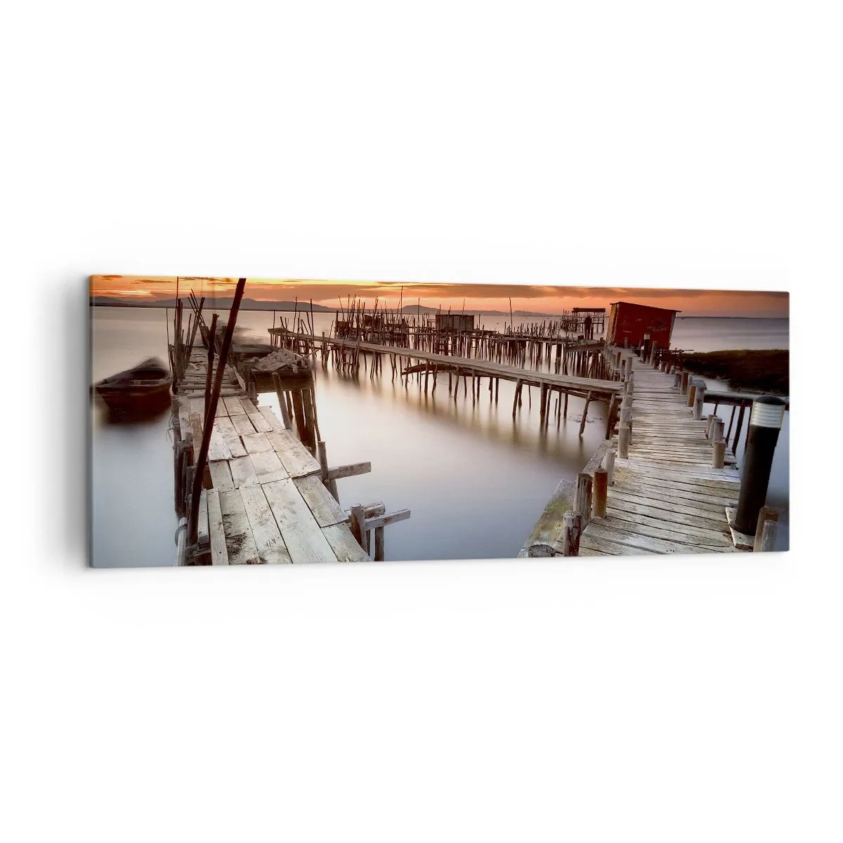 Schilderen op canvas - Authentiek, geen toeristendummy? - 140x50 cm