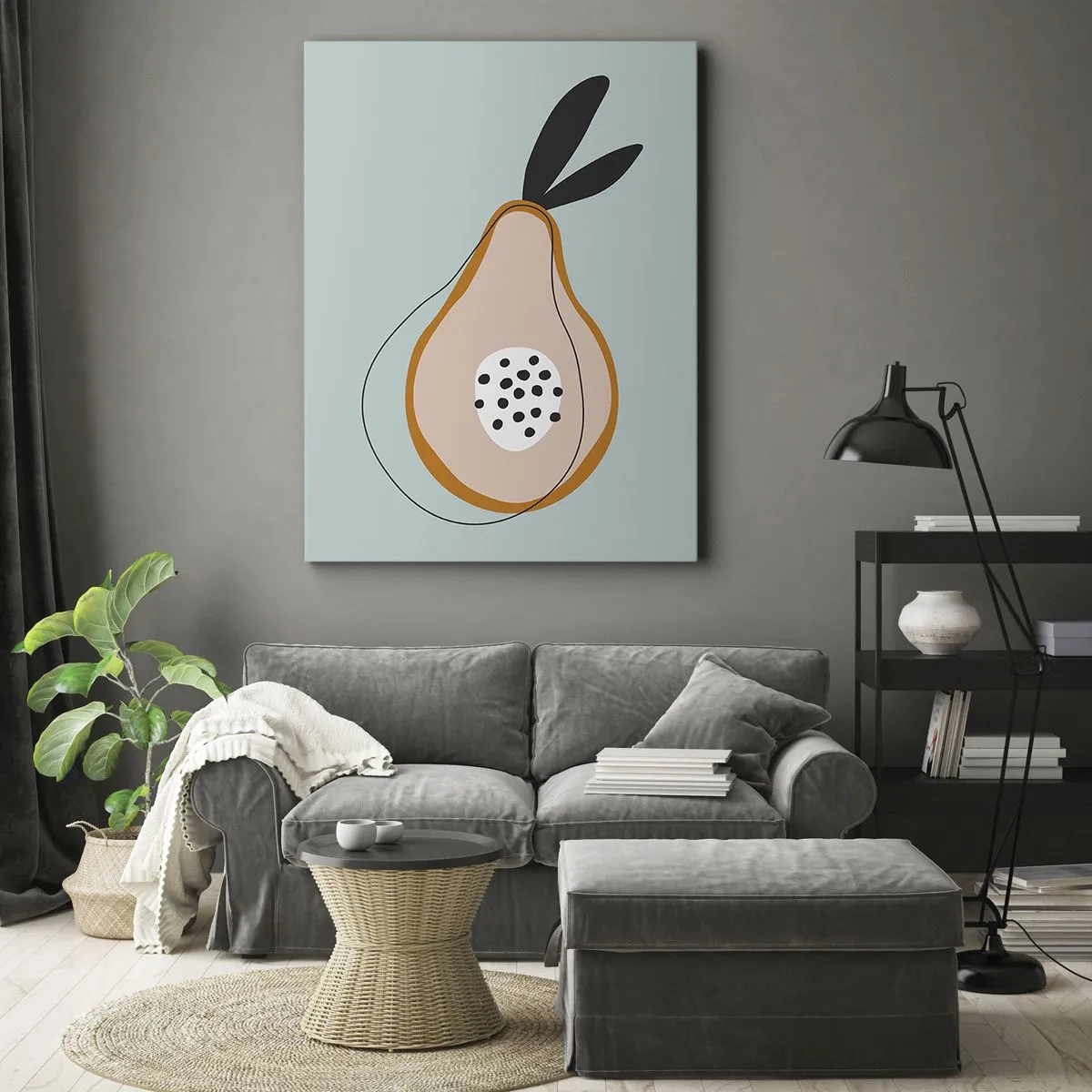 Schilderen op canvas - Doordringen in de aard van de dingen - 80x120 cm