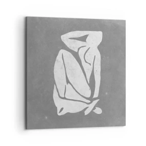 Schilderen op canvas - In reflectie - 60x60 cm