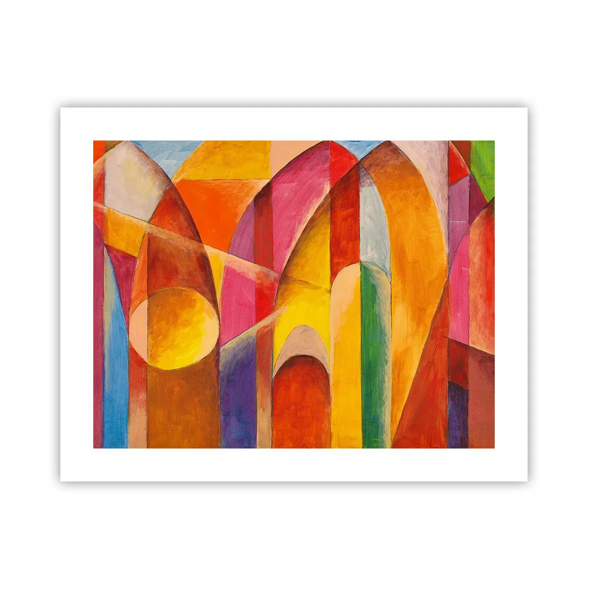 Poster - Kathedraal van de zon - 50x40 cm