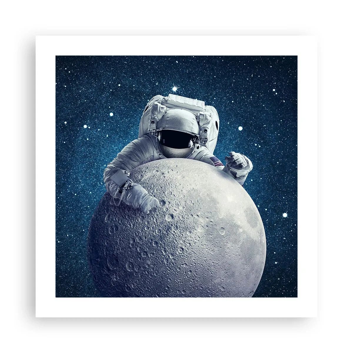 Poster - Ruimte grappenmaker - 50x50 cm