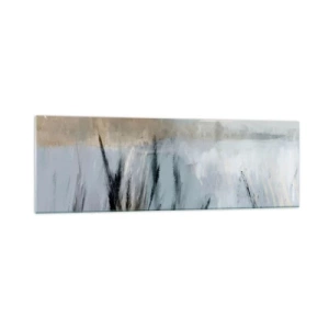 Schilderen op glas - Wintervelden - 160x50 cm