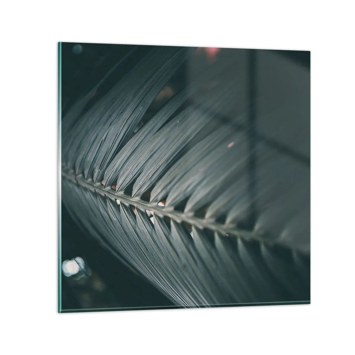 Schilderen op glas - De precisie van de natuur - 30x30 cm