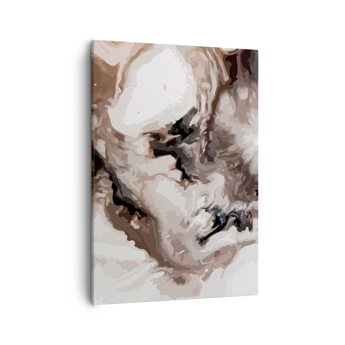Schilderen op canvas - De geboorte van een sterrenstelsel - 50x70 cm