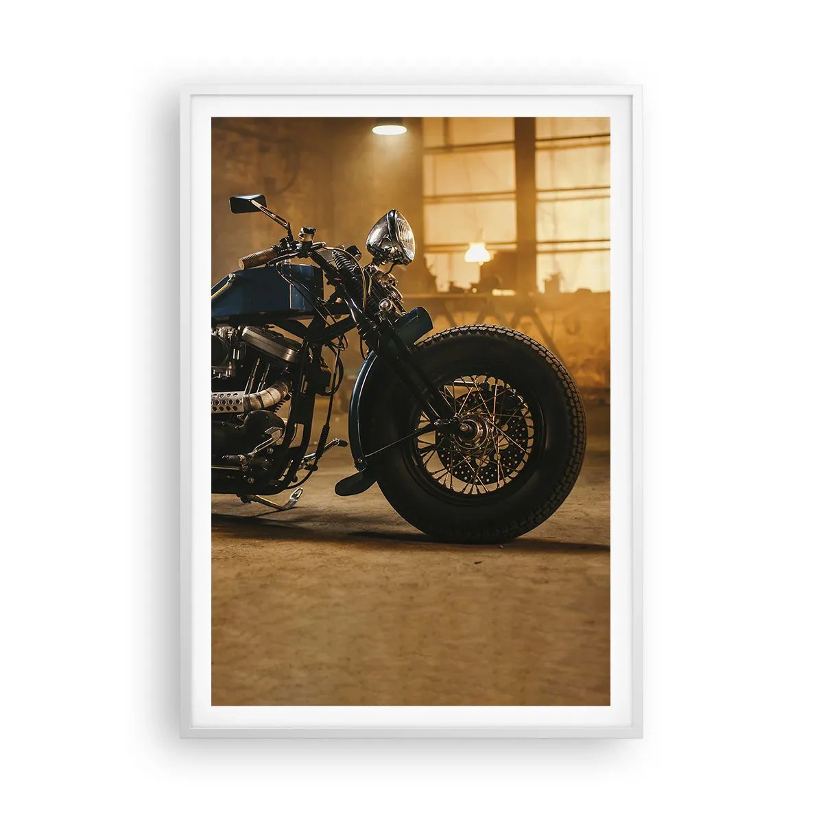 Poster in een witte lijst - Ik kan alles - 70x100 cm