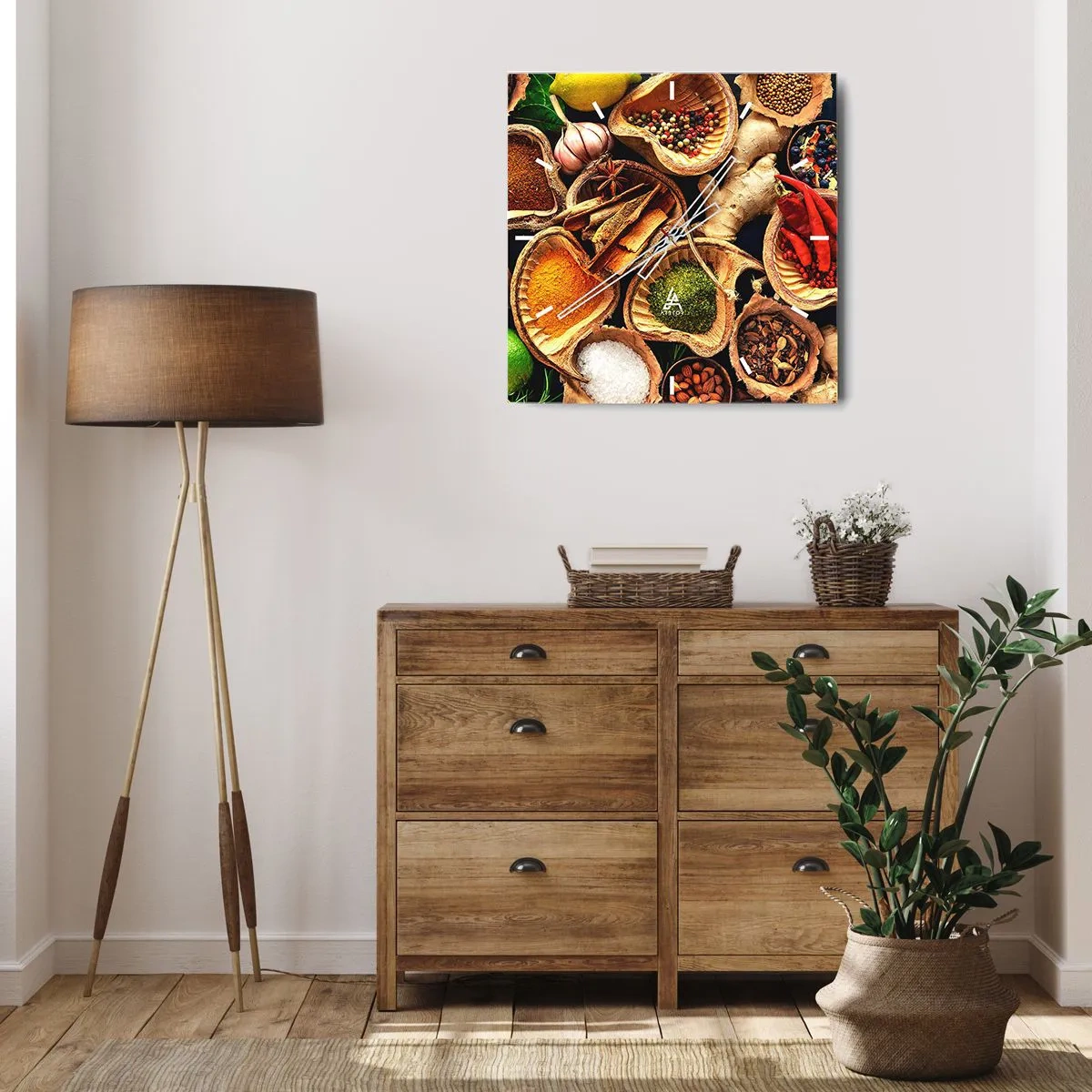 Wandklok - Klok - Neem wat je wilt - 30x30 cm