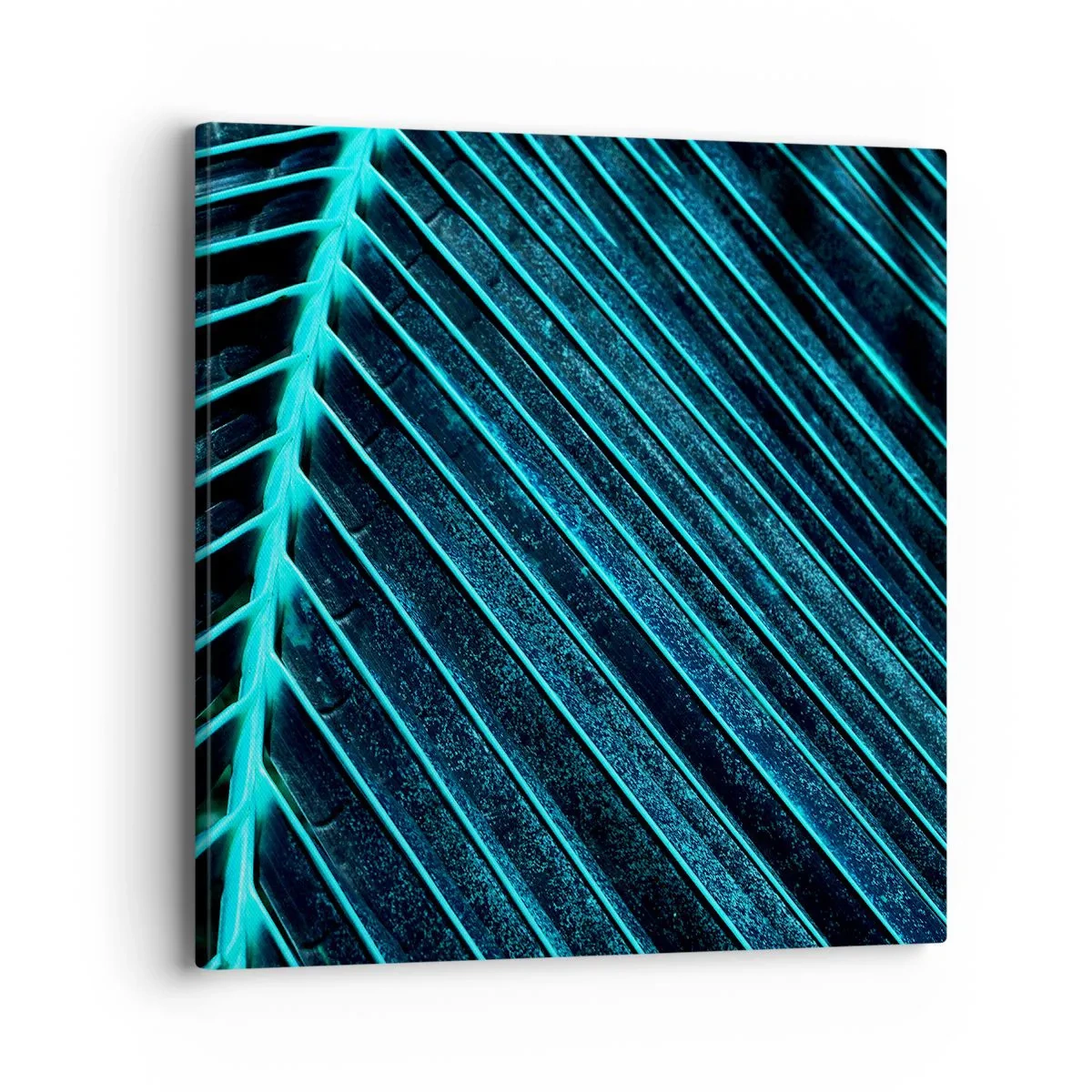 Schilderen op canvas - Groene textuur - 40x40 cm