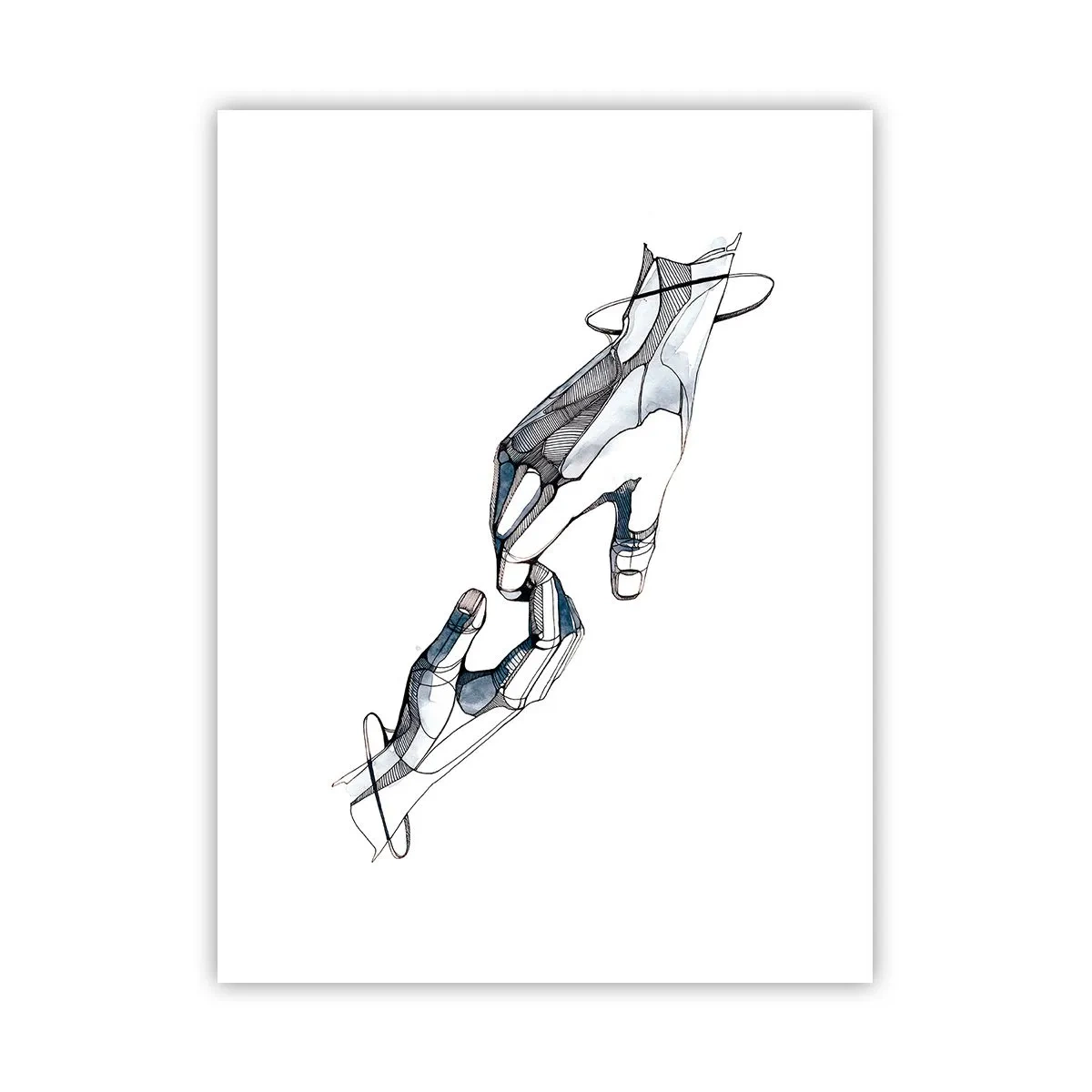 Poster - Een goed gebaar - 30x40 cm