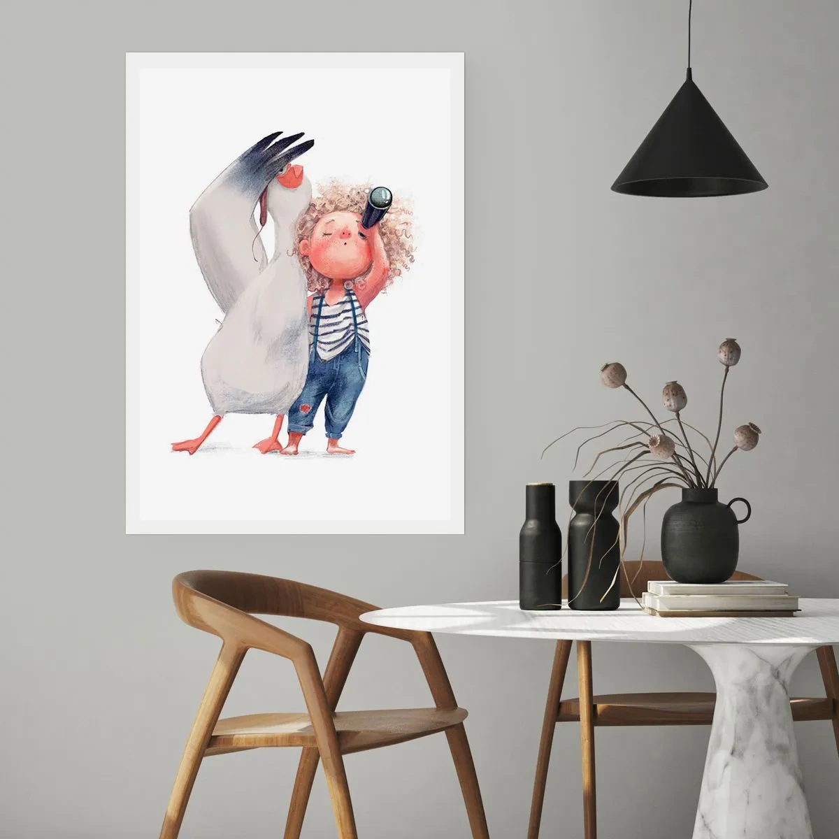 Poster - Een geweldige reisroute - 30x40 cm