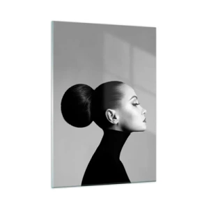 Schilderen op glas - Moderne Nefertiti - 50x70 cm